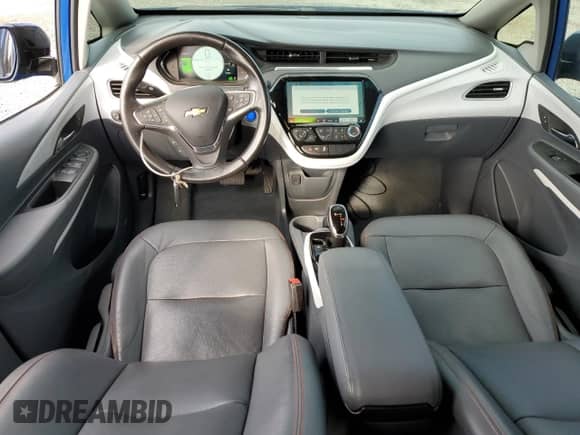 2020 Chevrolet Bolt EV Premier with VIN 1G1FZ6S01L4137633, listed as a Copart auction lot 84986975 with 50,892 mi miles and Salvage title. Bid and sale history available at DreamBid. Image 8.