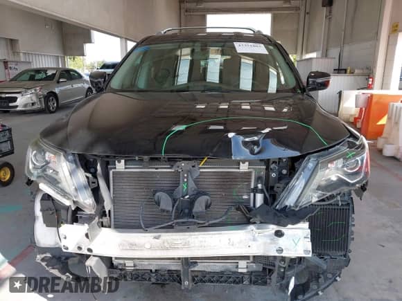 2017 Nissan Pathfinder Platinum with VIN 5N1DR2MN5HC911942, listed as a IAAI auction lot 43351803 with 75,603 mi miles and . Bid and sale history available at DreamBid. Image 13.