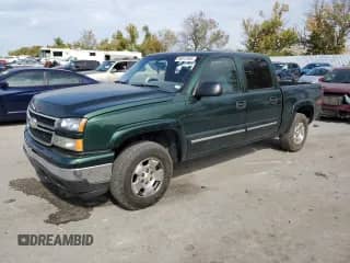 2006 Chevrolet Silverado 1500 LT3 z VIN 2GCEK13T961214400, wystawiony jako Copart lot #86612455 z przebiegiem 251 928 mil mil oraz Czysty tytuł • Clean title. Historia ofert i sprzedaży dostępna na DreamBid. Obrazek 1.