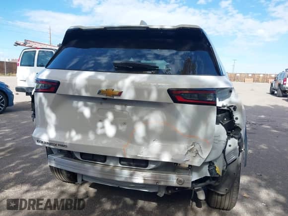 2025 Chevrolet Equinox AWD LT with VIN 3GNAXPEG8SL323952, listed as a IAAI auction lot 43488517 with 16,833 mi miles and . Bid and sale history available at DreamBid. Image 16.