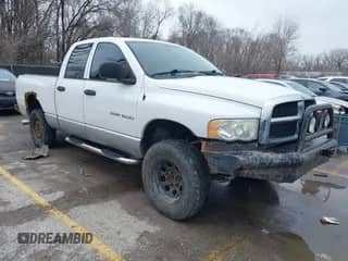 2005 Dodge 1500 SLT with VIN 1D7HU18NX5J611870, listed as a IAAI auction lot 41483474 with 201,422 mi miles and . Bid and sale history available at DreamBid. Image 1.
