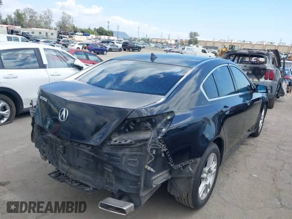2011 Acura TL with VIN 19UUA8F2XBA003637, listed as a IAAI auction lot 42224287 with 110,993 mi miles and . Bid and sale history available at DreamBid. Image 4.