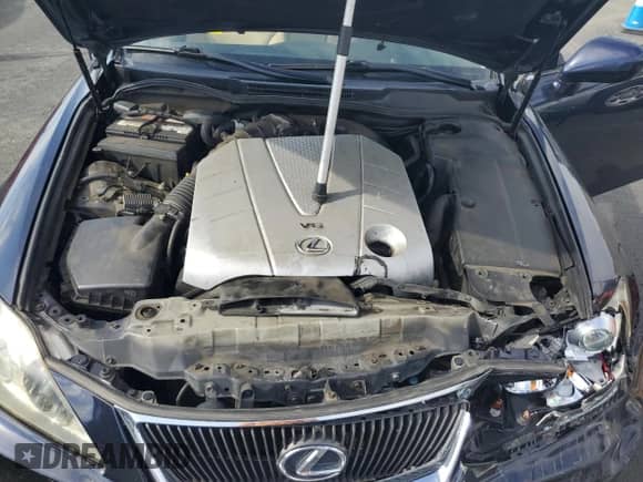 2008 Lexus IS 350 with VIN JTHBE262585018795, listed as a Copart auction lot 89436415 with 136,535 mi miles and Salvage title. Bid and sale history available at DreamBid. Image 11.