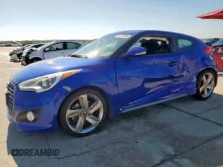 2013 Hyundai Veloster Turbo с VIN KMHTC6AE1DU164742, выставлен на аукционе Copart как лот 56278785 с пробегом 106 522 миль миль и Списание • Salvage title. История ставок и продаж доступна на DreamBid. Изображение 1.