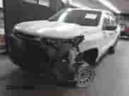2024 Chevrolet Colorado 2WD Work Truck with VIN 1GCGSBEC8R1213406, listed as a IAAI auction lot 41740445 with 13,072 mi miles and . Bid and sale history available at DreamBid. Image 2.