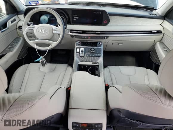 2024 Hyundai Palisade Calligraphy z VIN KM8R74GE4RU736887, wystawiony jako Copart lot #58895734 z przebiegiem 1 040 mil mil oraz Szkoda całkowita • Salvage title. Historia ofert i sprzedaży dostępna na DreamBid. Obrazek 8.