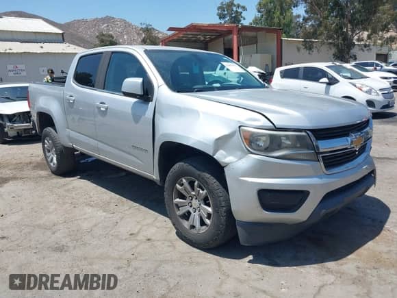 2020 Chevrolet Colorado 2WD LT with VIN 1GCGSCEN9L1171052, listed as a IAAI auction lot 42492772 with 140,398 mi miles and . Bid and sale history available at DreamBid. Image 1.