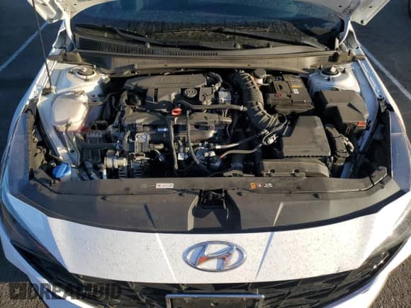 2023 Hyundai Elantra N Line with VIN KMHLR4AFXPU476137, listed as a Copart auction lot 86151035 with 22,143 mi miles and Salvage title. Bid and sale history available at DreamBid. Image 11.