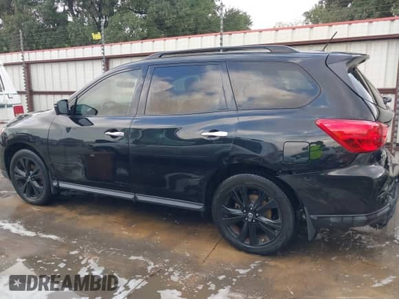 2018 Nissan Pathfinder S with VIN 5N1DR2MN7JC637892, listed as a IAAI auction lot 42310373 with 97,550 mi miles and . Bid and sale history available at DreamBid. Image 14.