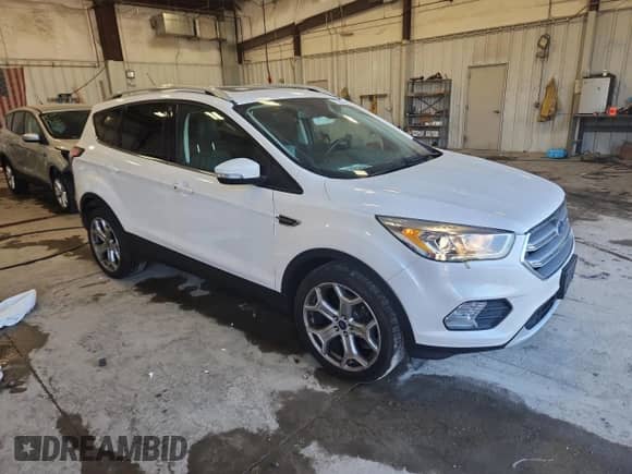 2017 Ford Escape Titanium с VIN 1FMCU9J90HUA46981, выставлен на аукционе Copart как лот 81252645 с пробегом 98 545 миль миль и На запчасти • Non repairable. История ставок и продаж доступна на DreamBid. Изображение 4.