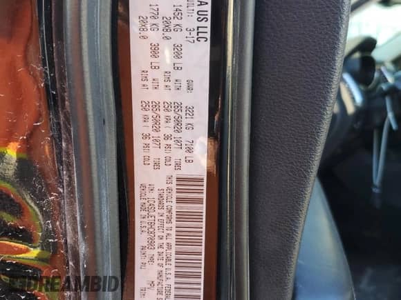 2017 Dodge Durango Citadel Anodized Platinum с VIN 1C4SDJET6HC870903, выставлен на аукционе Copart как лот 42667634 с пробегом Не указан миль и . История ставок и продаж доступна на DreamBid. Изображение 14.