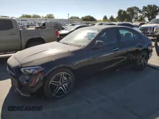 2023 Mercedes-Benz C 300 with VIN W1KAF4GB8PR154369, listed as a Copart auction lot 69394105 with 28,888 mi miles and Salvage title. Bid and sale history available at DreamBid. Image 1.