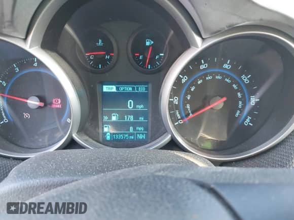 2014 Chevrolet Cruze ECO с VIN 1G1PJ5SB5E7134355, выставлен на аукционе IAAI как лот 43273989 с пробегом 133 575 миль миль и . История ставок и продаж доступна на DreamBid. Изображение 7.