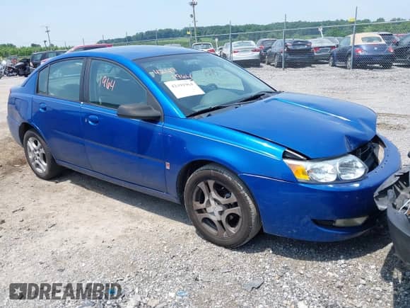 2004 Saturn ION ION 3 with VIN 1G8AL52F64Z115367, listed as a IAAI auction lot 42491964 with 133,163 mi miles and . Bid and sale history available at DreamBid. Image 1.