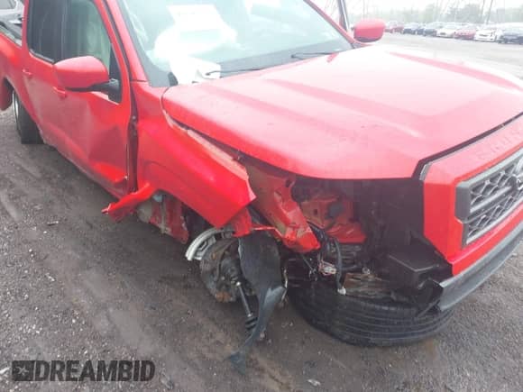 2023 Nissan Frontier SV with VIN 1N6ED1EK5PN656523, listed as a IAAI auction lot 42341035 with 38,653 mi miles and . Bid and sale history available at DreamBid. Image 6.