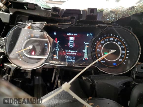 2021 Jeep Wrangler Unlimited Sahara Altitude with VIN 1C4HJXEG4MW633909, listed as a Copart auction lot 66879555 with 32,609 mi miles and Salvage title. Bid and sale history available at DreamBid. Image 9.