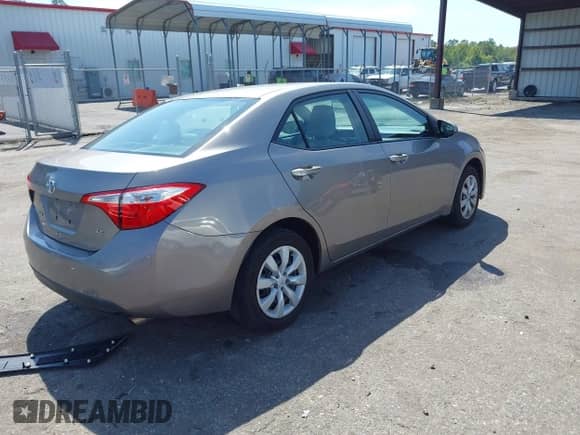2016 Toyota Corolla L with VIN 2T1BURHE7GC685972, listed as a IAAI auction lot 43076011 with 94,378 mi miles and . Bid and sale history available at DreamBid. Image 4.
