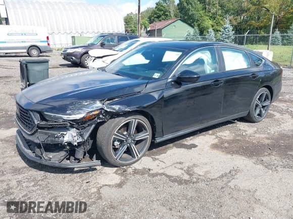 2023 Honda Accord Sport with VIN 1HGCY2F58PA043785, listed as a IAAI auction lot 43162633 with 43,335 mi miles and . Bid and sale history available at DreamBid. Image 18.