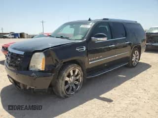 2009 Cadillac Escalade with VIN 1GYFC56219R115457, listed as a Copart auction lot 52402425 with 95,926 mi miles and Salvage title. Bid and sale history available at DreamBid. Image 1.