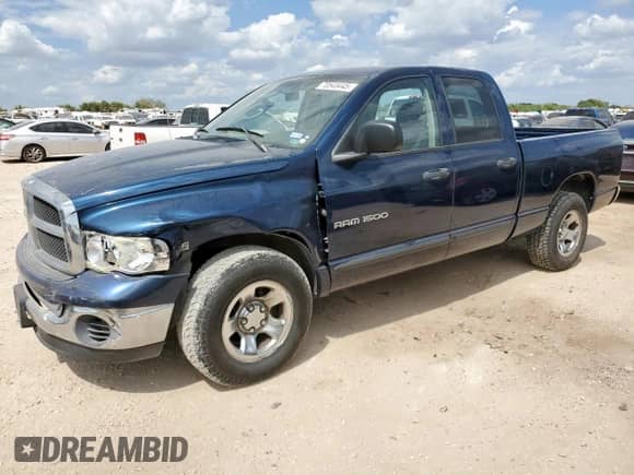 2003 Dodge 1500 ST with VIN 1D7HA18D33J647476, listed as a Copart auction lot 70543445 with 171,787 mi miles and Salvage title. Bid and sale history available at DreamBid. Image 1.