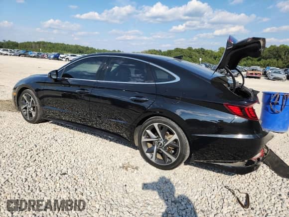 2022 Hyundai Sonata SEL Plus с VIN KMHL44J22NA234999, выставлен на аукционе Copart как лот 81083115 с пробегом 59 682 миль миль и Списание • Salvage title. История ставок и продаж доступна на DreamBid. Изображение 2.