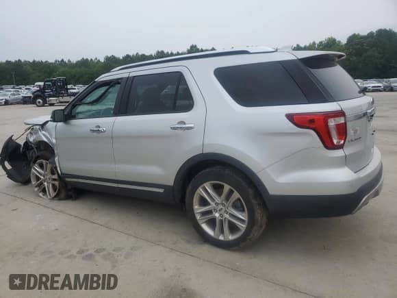2017 Ford Explorer Limited z VIN 1FM5K7F84HGA26198, wystawiony jako Copart lot #59680335 z przebiegiem 109 336 mil mil oraz Szkoda całkowita • Salvage title. Historia ofert i sprzedaży dostępna na DreamBid. Obrazek 2.
