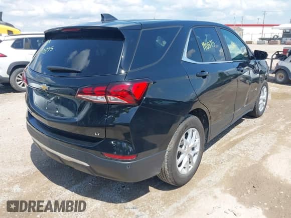 2024 Chevrolet Equinox LT z VIN 3GNAXKEGXRL332519, wystawiony jako IAAI lot #42354759 z przebiegiem 22 218 mil mil oraz . Historia ofert i sprzedaży dostępna na DreamBid. Obrazek 4.