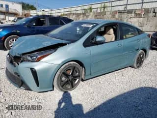 2020 Toyota Prius L Eco with VIN JTDKARFU3L3114369, listed as a Copart auction lot 68706065 with Not provided miles and Salvage title. Bid and sale history available at DreamBid. Image 1.