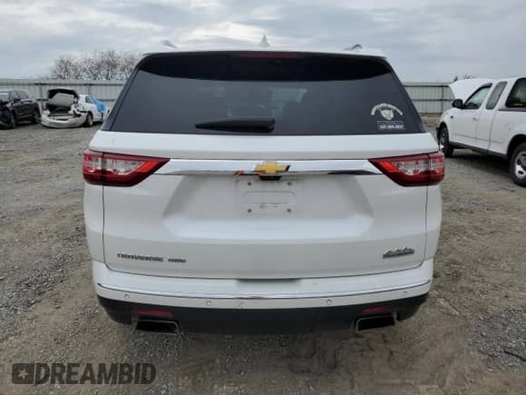 2018 Chevrolet Traverse High Country with VIN 1GNEVKKW2JJ157164, listed as a Copart auction lot 83887695 with 125,743 mi miles and Salvage title. Bid and sale history available at DreamBid. Image 6.