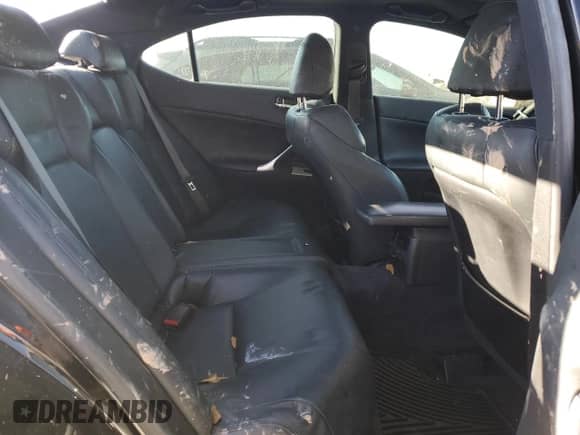 2008 Lexus IS F with VIN JTHBP262585001859, listed as a Copart auction lot 86517534 with 185,856 mi miles and Salvage title. Bid and sale history available at DreamBid. Image 10.