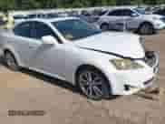 2007 Lexus IS 250 with VIN JTHBK262572043236, listed as a IAAI auction lot 42854690 with 254,848 mi miles and . Bid and sale history available at DreamBid. Image 1.