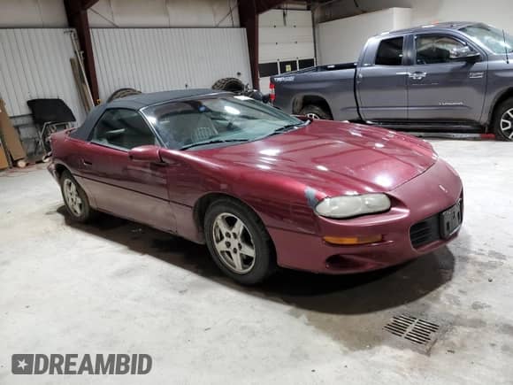 1999 Chevrolet Camaro with VIN 2G1FP32K5X2141301, listed as a Copart auction lot 82848474 with 207,561 mi miles and Salvage title. Bid and sale history available at DreamBid. Image 4.