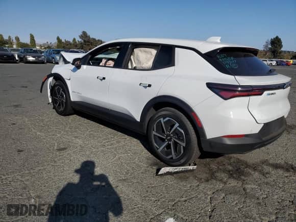 2025 Chevrolet Equinox EV LT1 w/PCY с VIN 3GN7DMRP7SS240451, выставлен на аукционе Copart как лот 70498675 с пробегом 827 миль миль и Списание • Salvage title. История ставок и продаж доступна на DreamBid. Изображение 2.