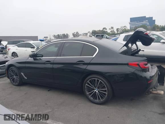 2023 BMW 5 Series 530i with VIN WBA53BH0XPCM61791, listed as a IAAI auction lot 42989860 with 49,186 mi miles and . Bid and sale history available at DreamBid. Image 14.