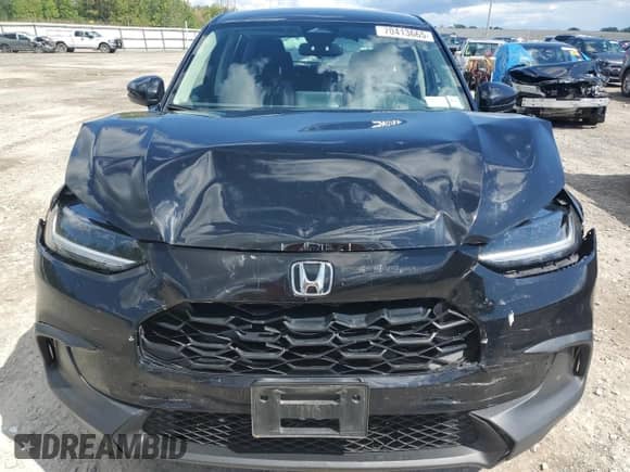 2023 Honda HR-V LX with VIN 3CZRZ2H38PM724916, listed as a Copart auction lot 70413665 with 52,109 mi miles and Salvage title. Bid and sale history available at DreamBid. Image 12.