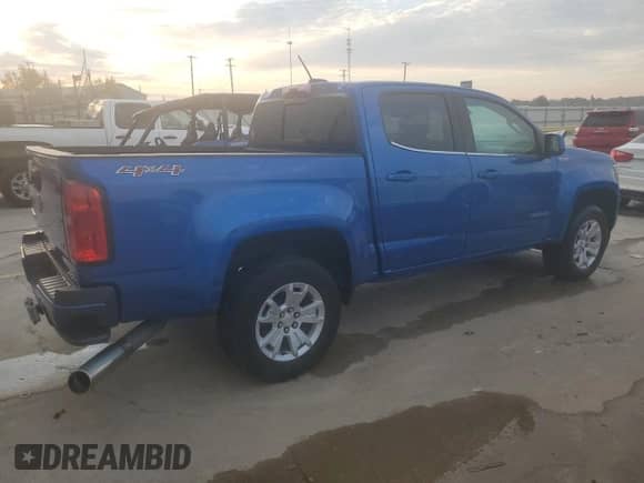 2018 Chevrolet Colorado 4WD LT with VIN 1GCPTCE17J1115683, listed as a Copart auction lot 80789505 with 118,185 mi miles and Salvage title. Bid and sale history available at DreamBid. Image 3.