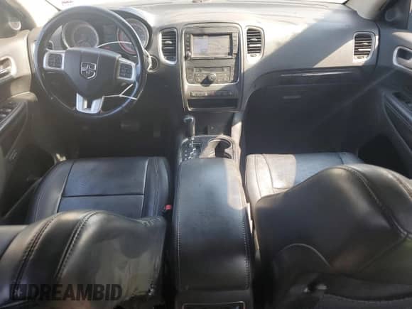 2012 Dodge Durango Citadel with VIN 1C4RDHEG9CC247505, listed as a Copart auction lot 64118454 with 187,045 mi miles and Salvage title. Bid and sale history available at DreamBid. Image 8.