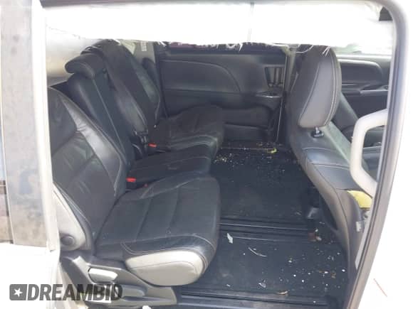 2015 Toyota Sienna SE with VIN 5TDXK3DC2FS621891, listed as a IAAI auction lot 42832318 with 110,420 mi miles and . Bid and sale history available at DreamBid. Image 8.