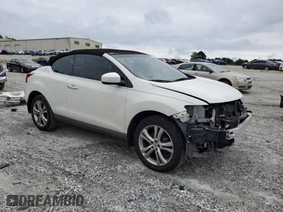 2011 Nissan Murano with VIN JN8AZ1FY1BW001059, listed as a Copart auction lot 65421925 with 107,471 mi miles and Salvage title. Bid and sale history available at DreamBid. Image 4.