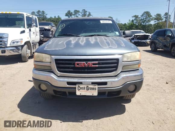 2006 GMC Sierra 1500 SLE1 with VIN 2GTEK19B261278552, listed as a Copart auction lot 56952085 with 314,082 mi miles and Clean title. Bid and sale history available at DreamBid. Image 5.