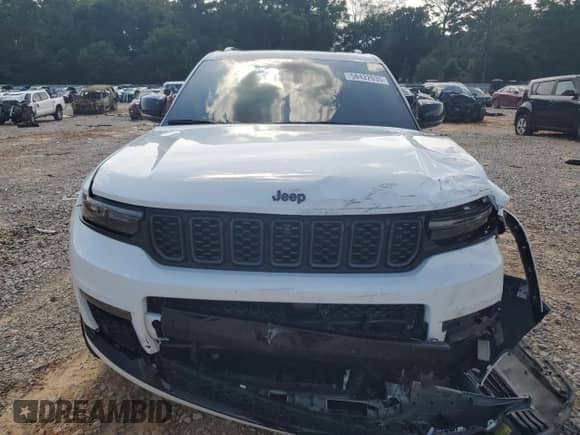 2024 Jeep Grand Cherokee Summit with VIN 1C4RJKEGXR8949043, listed as a Copart auction lot 58422035 with 35,729 mi miles and Salvage title. Bid and sale history available at DreamBid. Image 5.