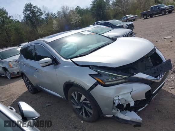 2023 Nissan Murano SL с VIN 5N1AZ2CJ4PC130734, выставлен на аукционе IAAI как лот 41741504 с пробегом 35 124 миль миль и . История ставок и продаж доступна на DreamBid. Изображение 13.