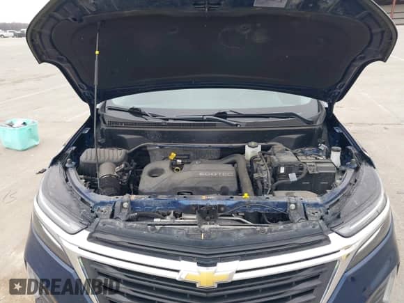 2022 Chevrolet Equinox LT with VIN 3GNAXKEV9NL297044, listed as a IAAI auction lot 41705155 with Not provided miles and . Bid and sale history available at DreamBid. Image 10.