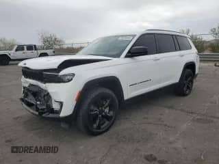 2023 Jeep Grand Cherokee Limited with VIN 1C4RJKBG5P8892719, listed as a Copart auction lot 70375495 with 26,343 mi miles and Salvage title. Bid and sale history available at DreamBid. Image 1.