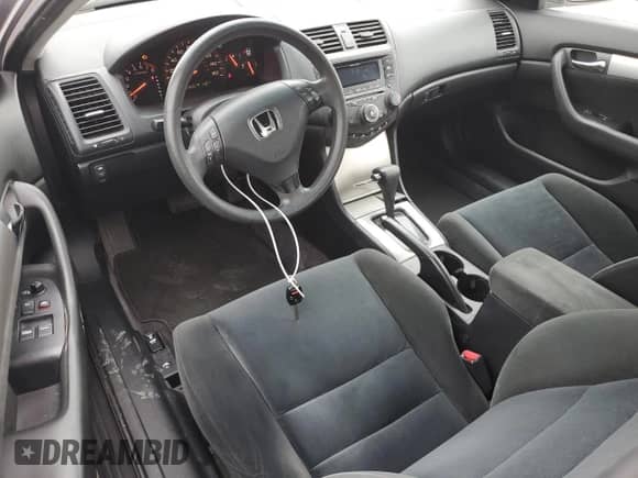 2005 Honda Accord EX with VIN 1HGCM72775A007888, listed as a Copart auction lot 53977315 with 153,220 mi miles and Salvage title. Bid and sale history available at DreamBid. Image 8.