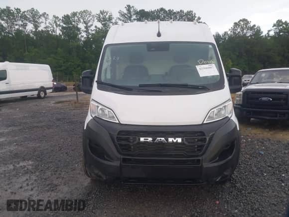 2023 Ram ProMaster Cargo with VIN 3C6LRVBG4PE576936, listed as a IAAI auction lot 42566007 with 17,721 mi miles and . Bid and sale history available at DreamBid. Image 12.
