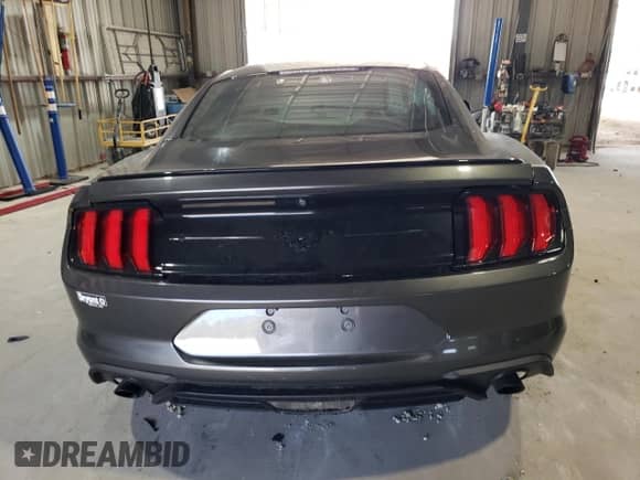 2018 Ford Mustang EcoBoost with VIN 1FA6P8TH8J5128938, listed as a Copart auction lot 81827595 with 53,929 mi miles and Salvage title. Bid and sale history available at DreamBid. Image 6.