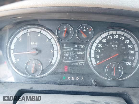 2011 Ram 1500 SLT z VIN 1D7RV1GT6BS705168, wystawiony jako IAAI lot #42221247 z przebiegiem 244 865 mil mil oraz . Historia ofert i sprzedaży dostępna na DreamBid. Obrazek 7.