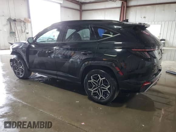 2022 Hyundai Tucson N Line z VIN KM8JFCAE1NU151097, wystawiony jako Copart lot #58747205 z przebiegiem 45 104 mil mil oraz Szkoda całkowita • Salvage title. Historia ofert i sprzedaży dostępna na DreamBid. Obrazek 2.