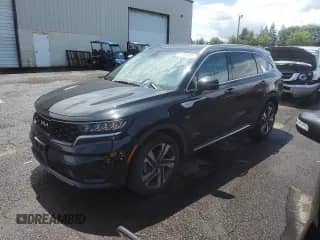 2024 Kia Sorento EX with VIN KNDRHDLGXR5235375, listed as a Copart auction lot 61255485 with 37,897 mi miles and Salvage title. Bid and sale history available at DreamBid. Image 1.